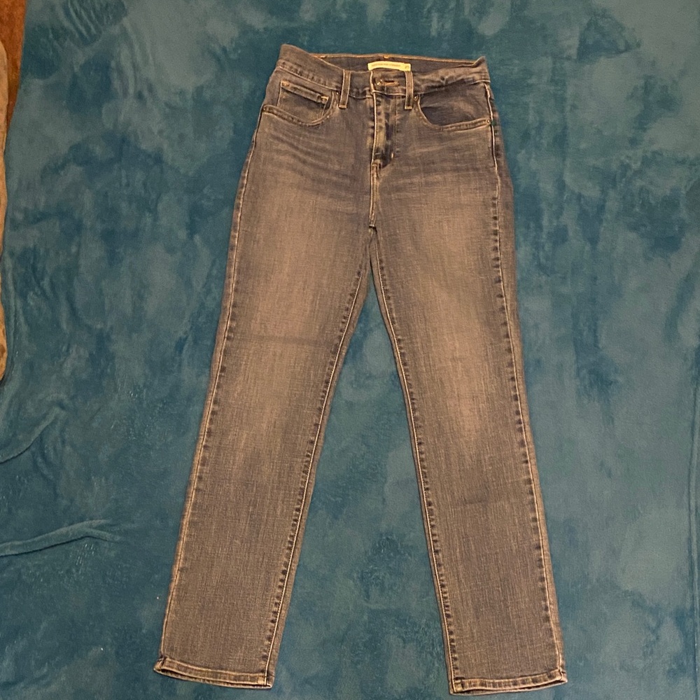 Navy blue jeans